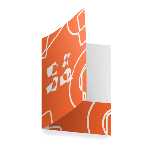 Pasta c/ Bolsa Papel Couchê 250g 21x30 cm 4x0 Laminação Brilho 1/0  